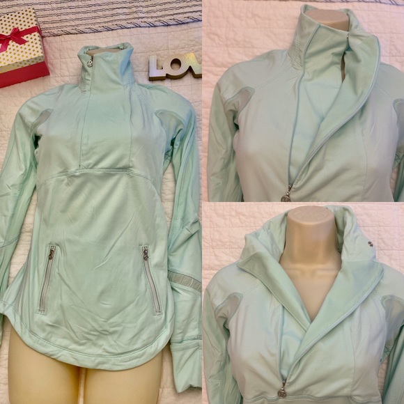 NWOT Lululemon 4 Run Toasty Tech Mint LS Reflectiv - Picture 2 of 6